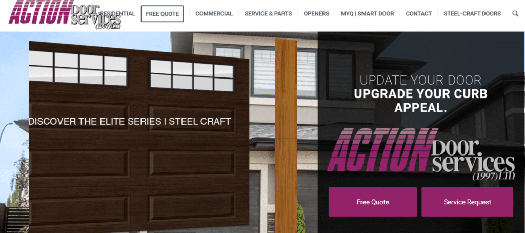 garage door repairs in Calgary