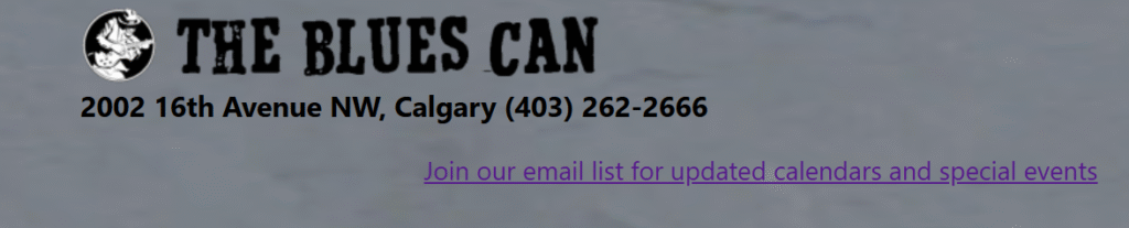 live music venues in Calgary