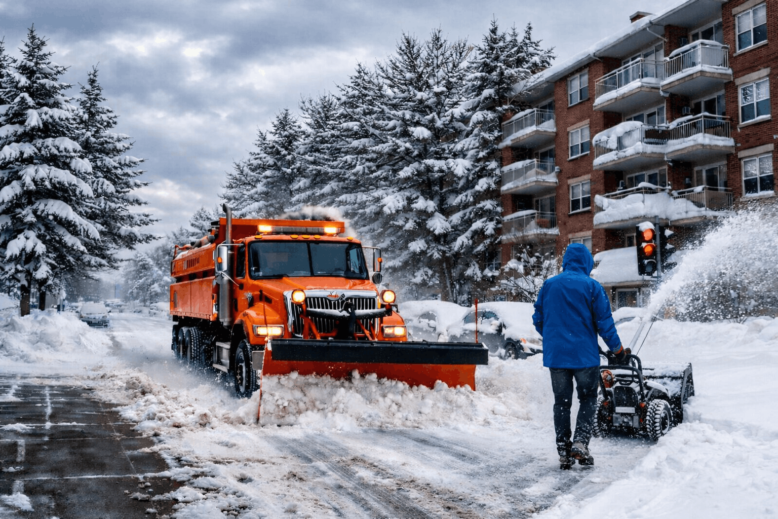 snow removal in Calgary