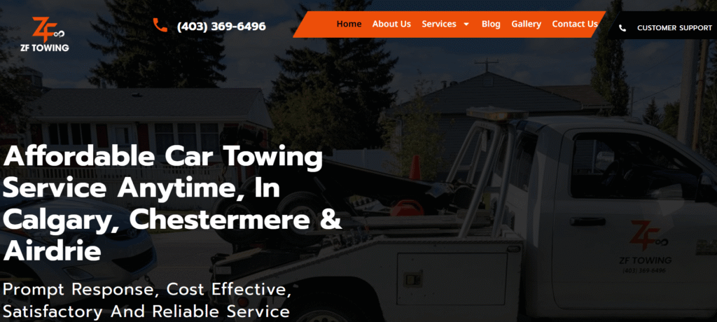 Towing Companies in Calgary