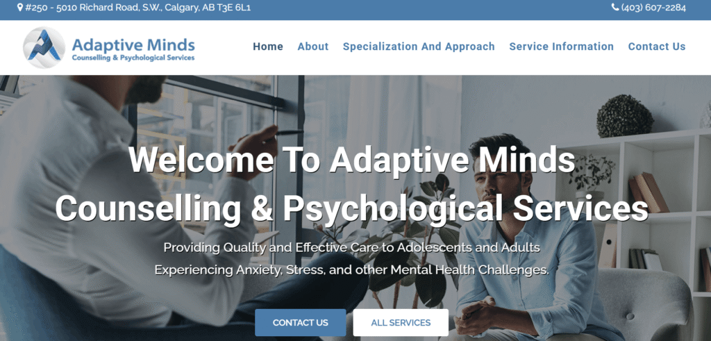 Counselling Services in Calgary