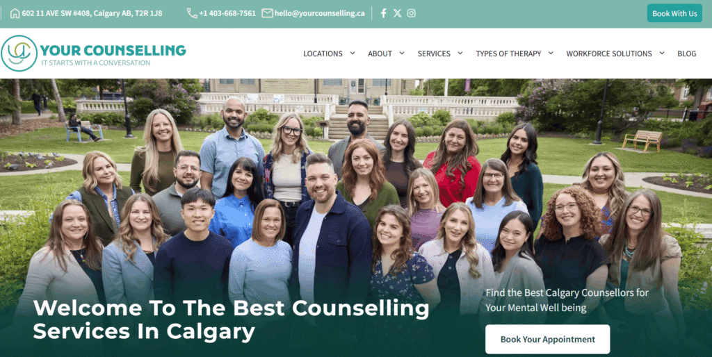 counselling services in Calgary