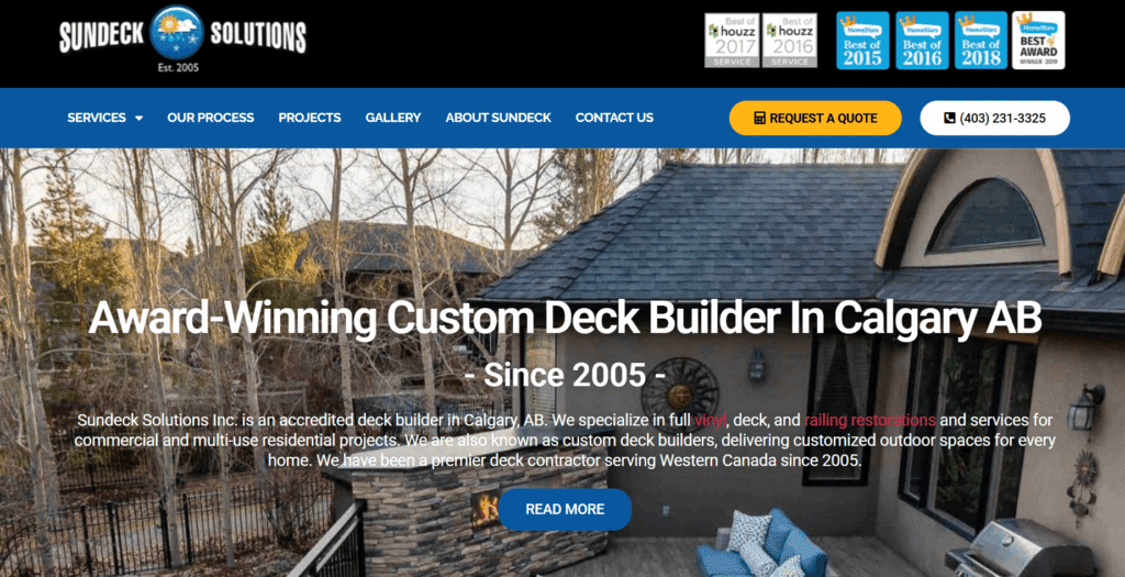 deck builders in Calgary